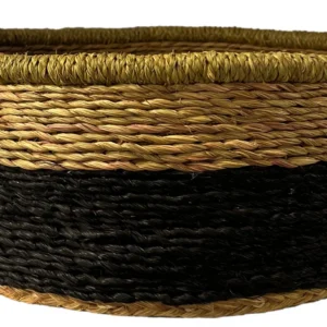 Black Tray Basket in black