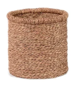 Basket Natural Small in beige and brown
