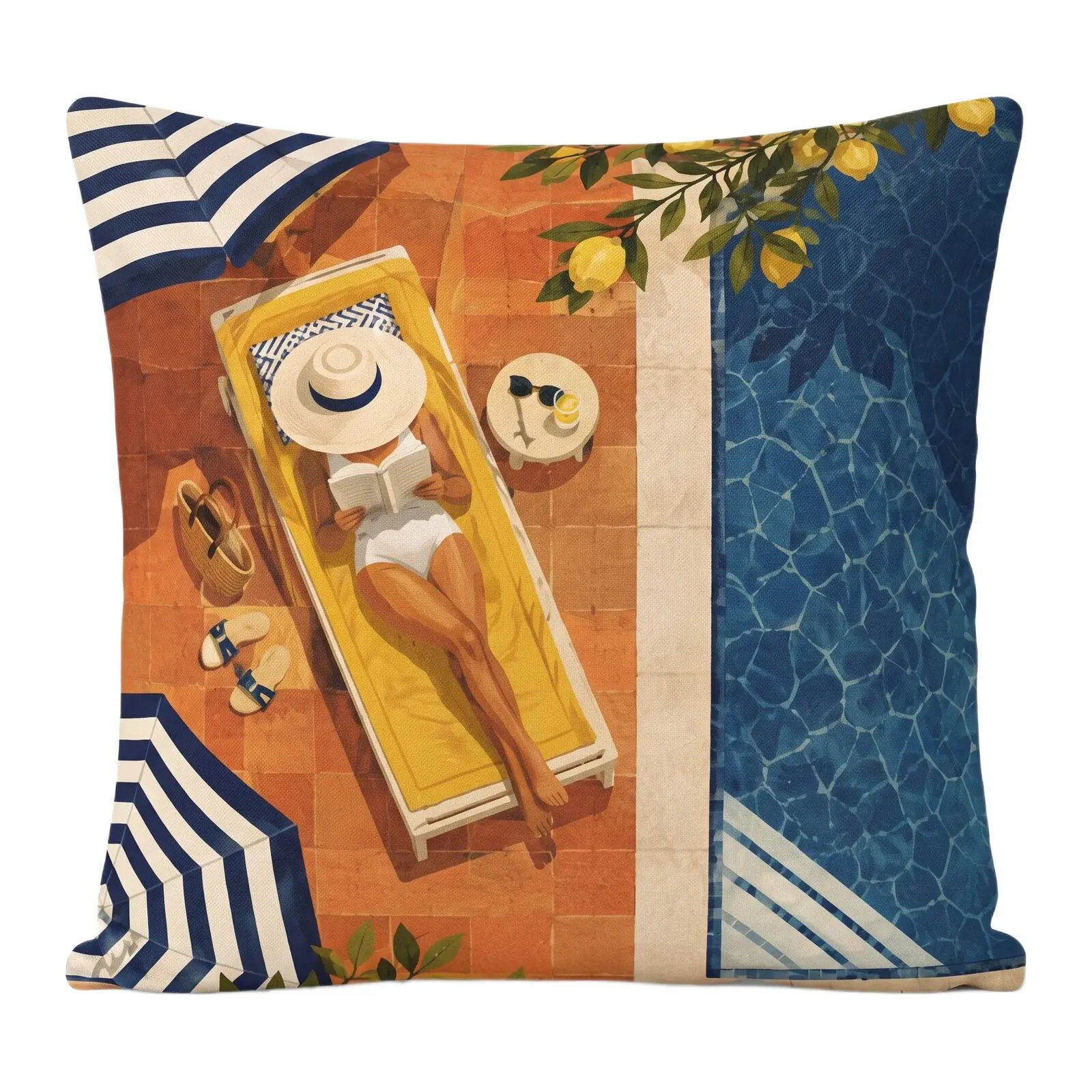 Pool Side Scatter Cushion