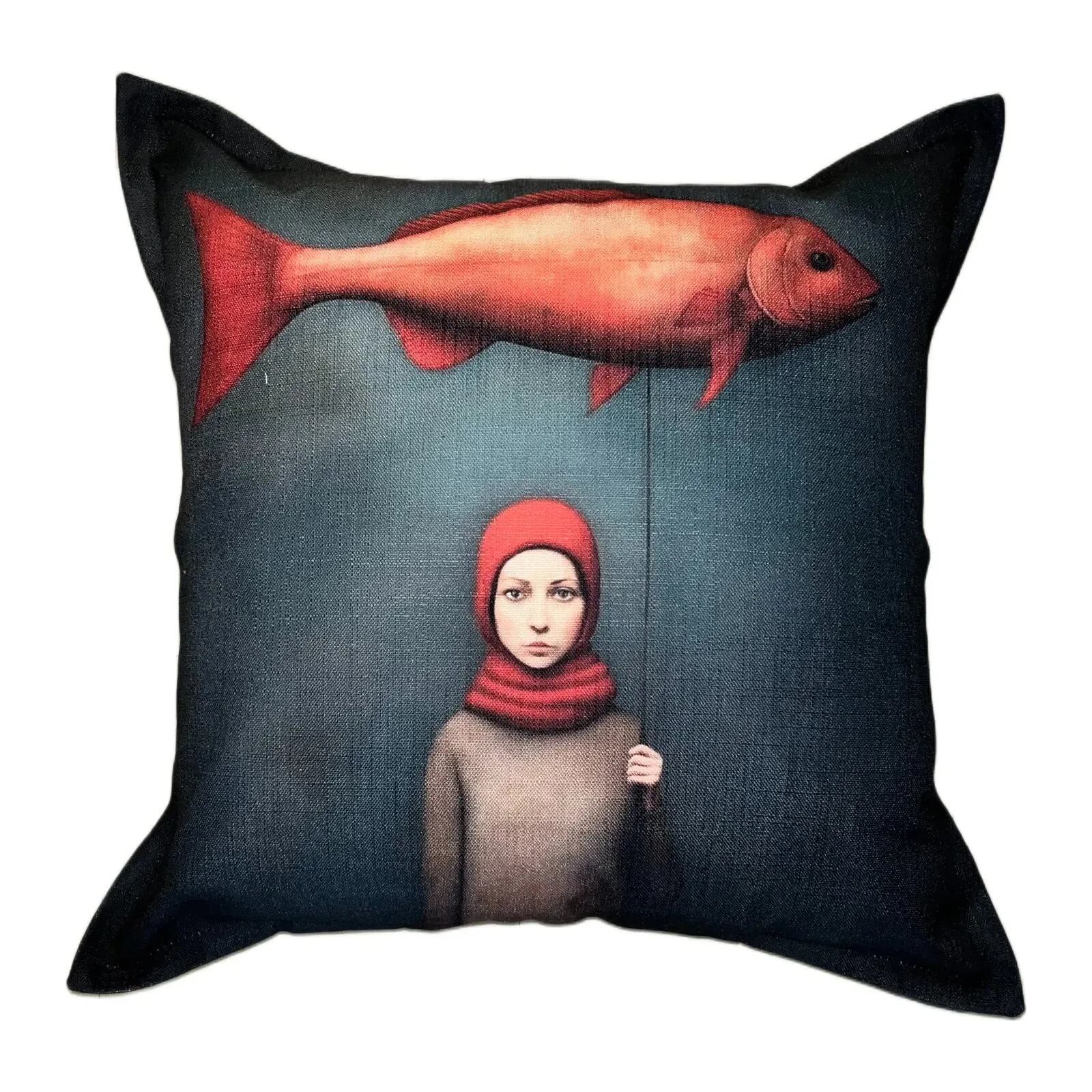 Salmon Balloon Scatter Cushion