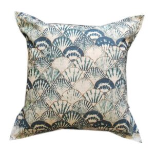 St Tropaz Scatter Cushion in navy, cream and teal