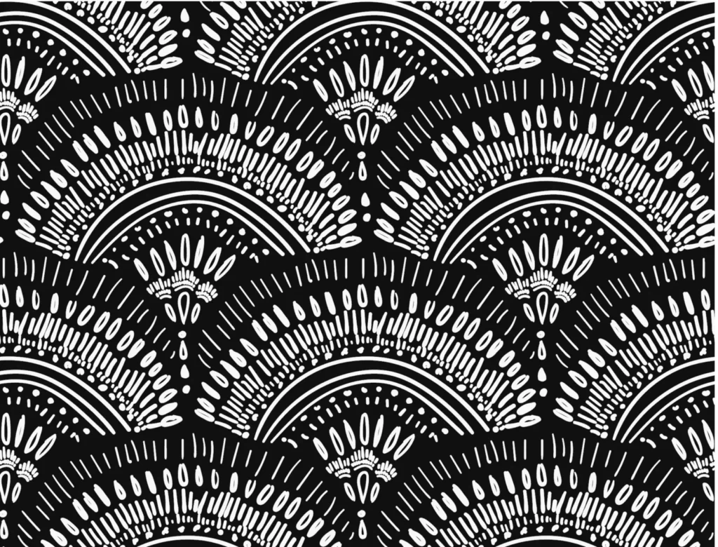 Black Rise Placemat in black