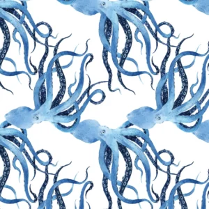 Deep Sea White Placemat in white