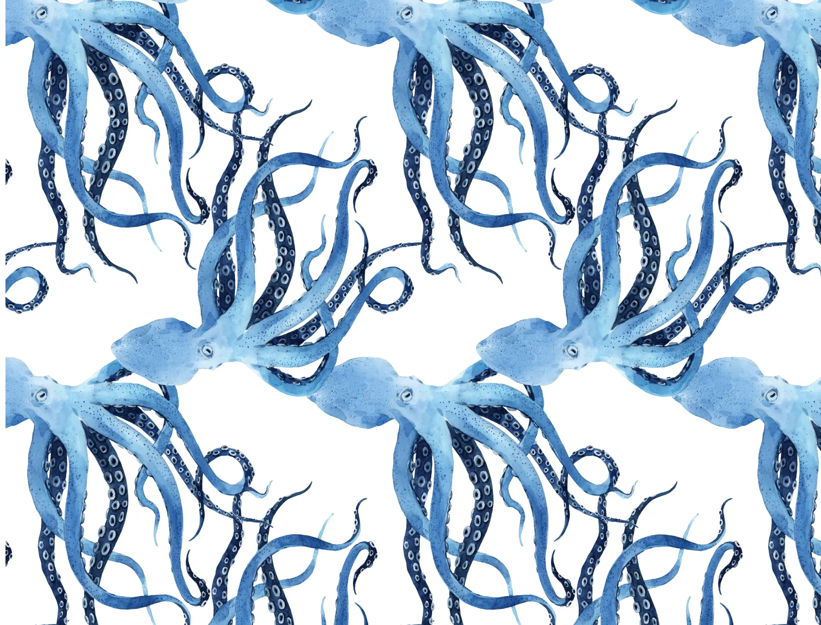 Deep Sea White Placemat