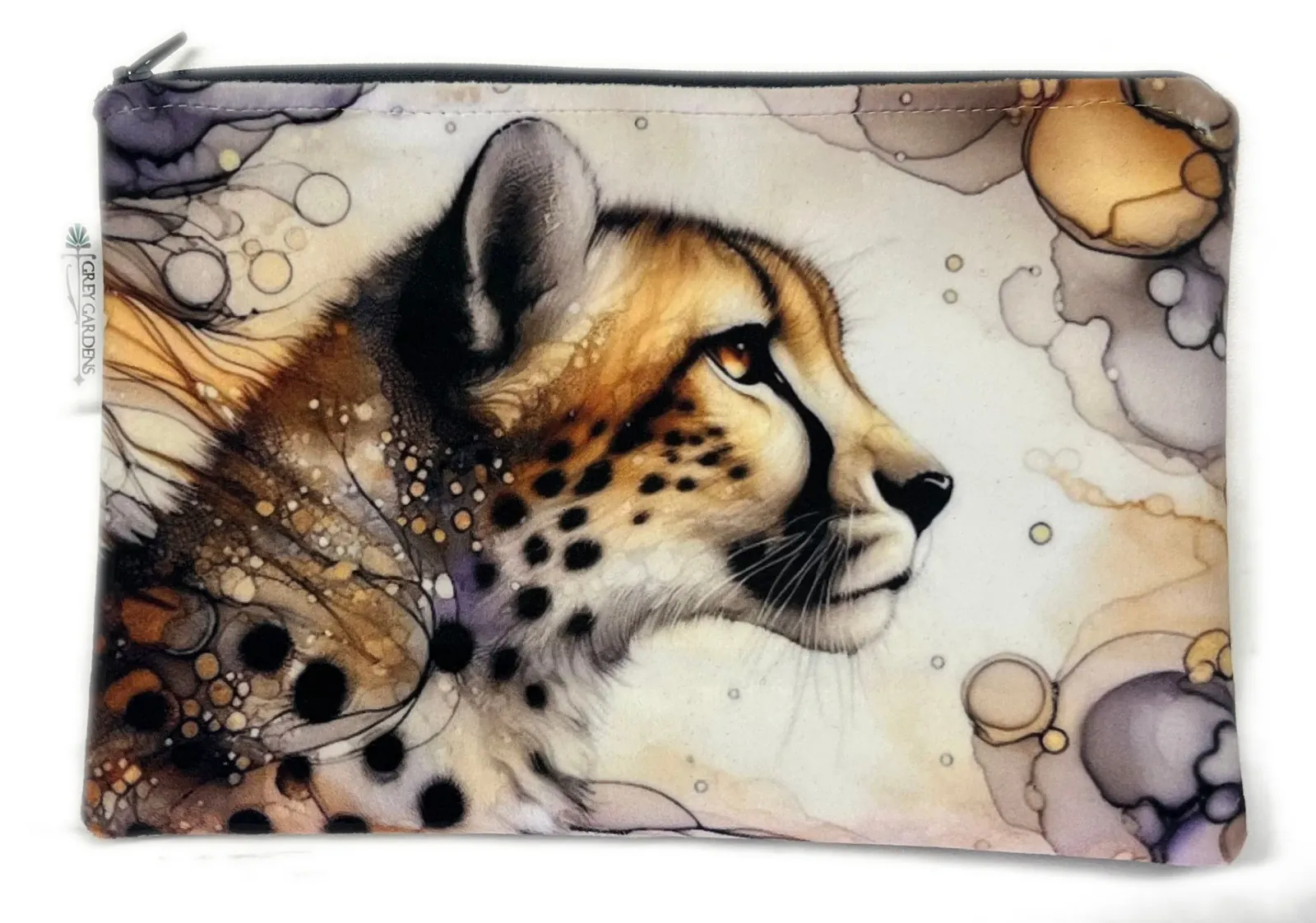 Cheetah Velvet Bag