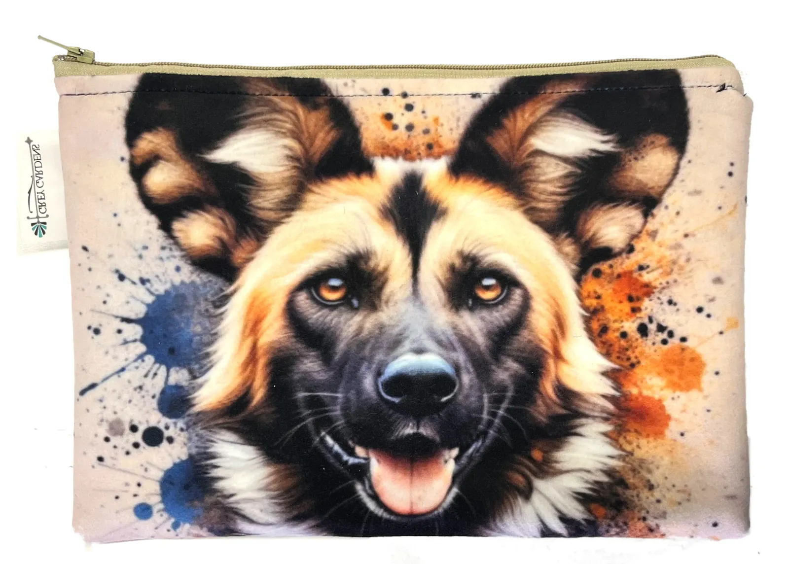 Wild Dog Velvet Bag
